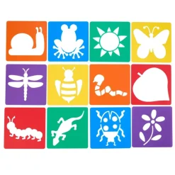 Colorations® Garden Stencils - Set of 12 Designs