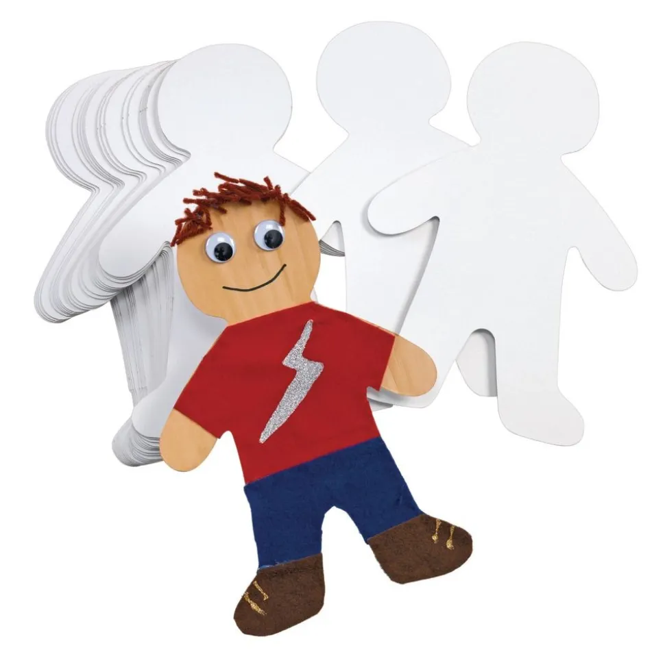 Colorations® Giant Person Shapes - 24 Pieces