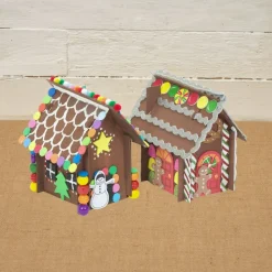 Colorations® Gingerbread House Craft Kit - Makes 6 Crafts