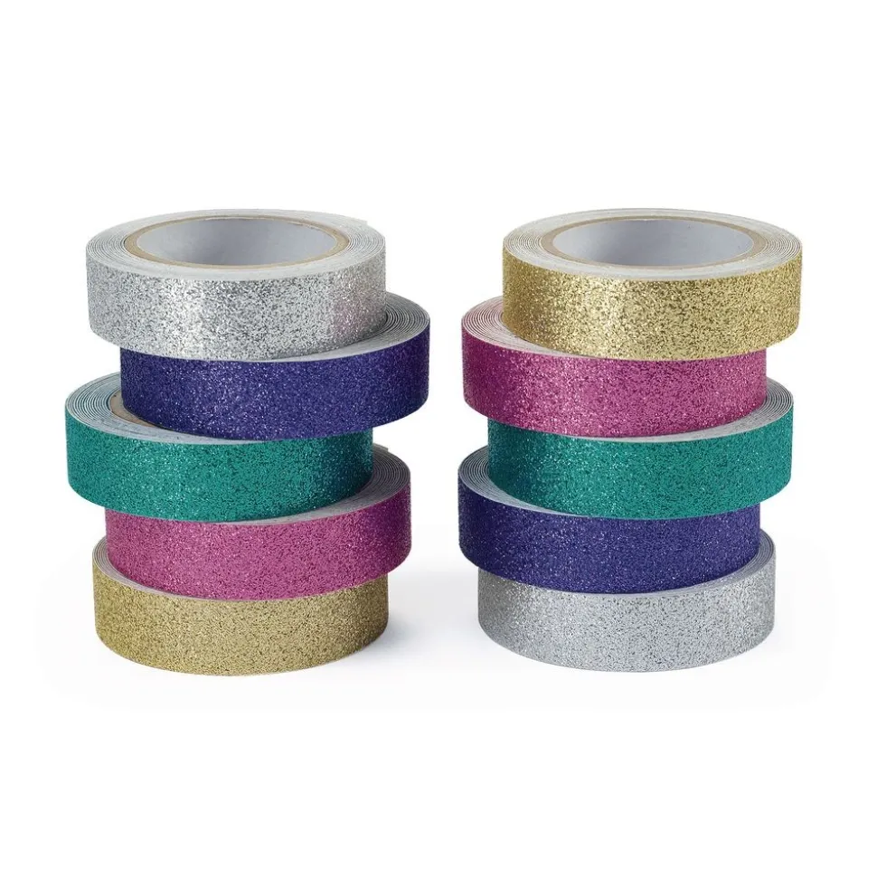 Colorations® Glitter Craft Tape - Set of 10