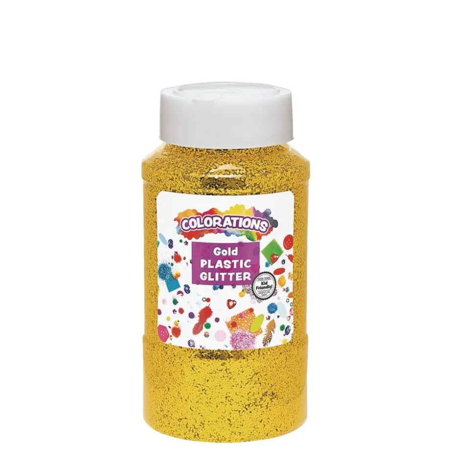 Colorations® Glitter Flower Pot Frame Kit - Makes 12 Crafts
