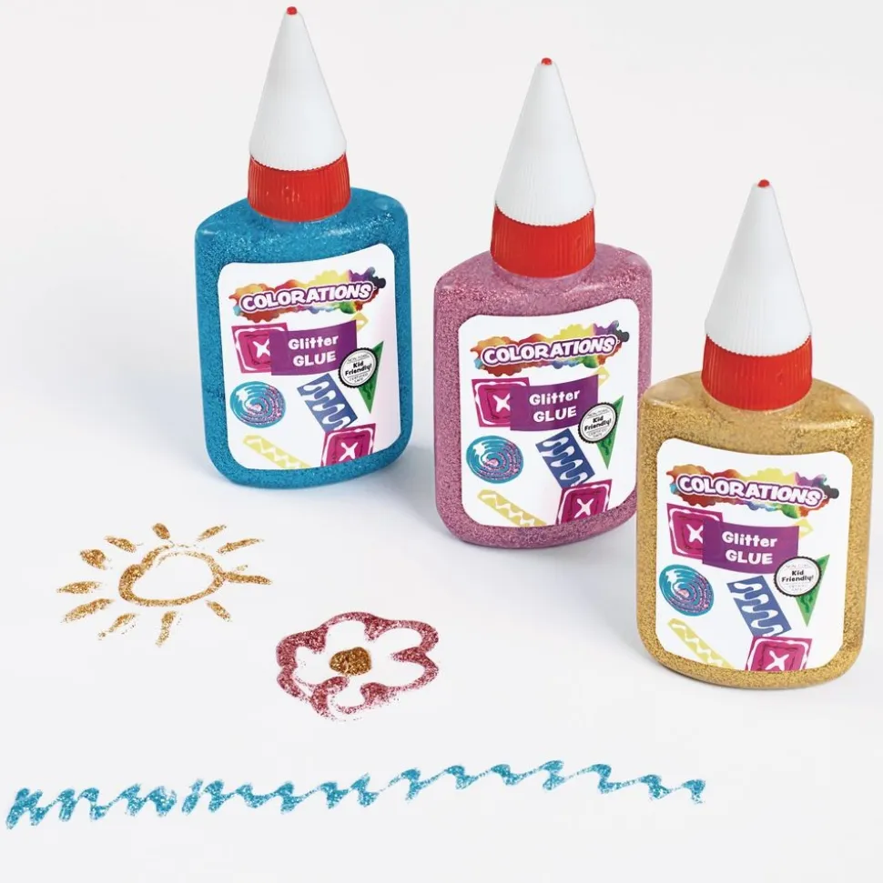 Colorations® Glitter Glue Classroom Pack - Set of 30