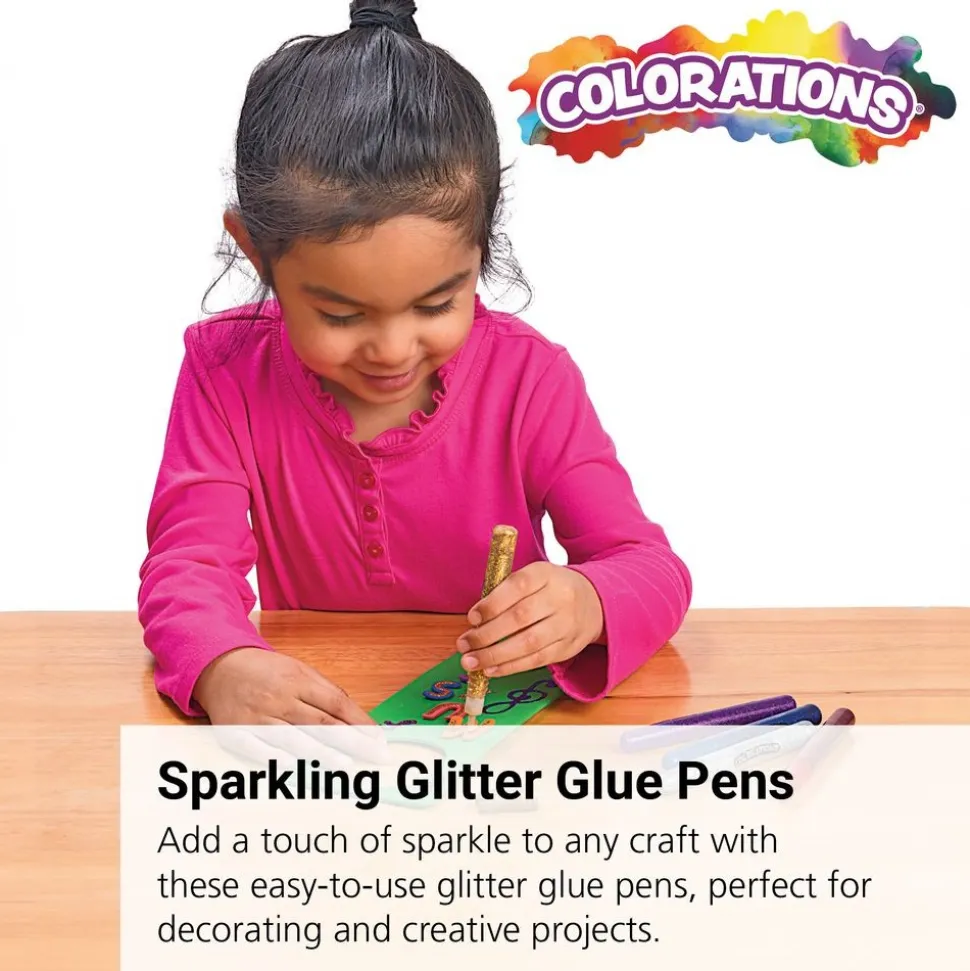 Colorations® Glitter Glue Pens - Set of 72