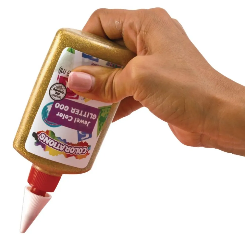 Colorations® Glitter Glue - Set of 6