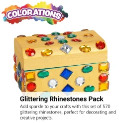 Colorations® Glittering Rhinestones - 570 Pieces