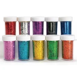 Colorations® Glitter Jars Classroom Pack - Set of 30