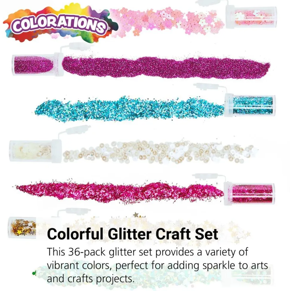 Colorations® Glitter Variety Pack - 36 Pack