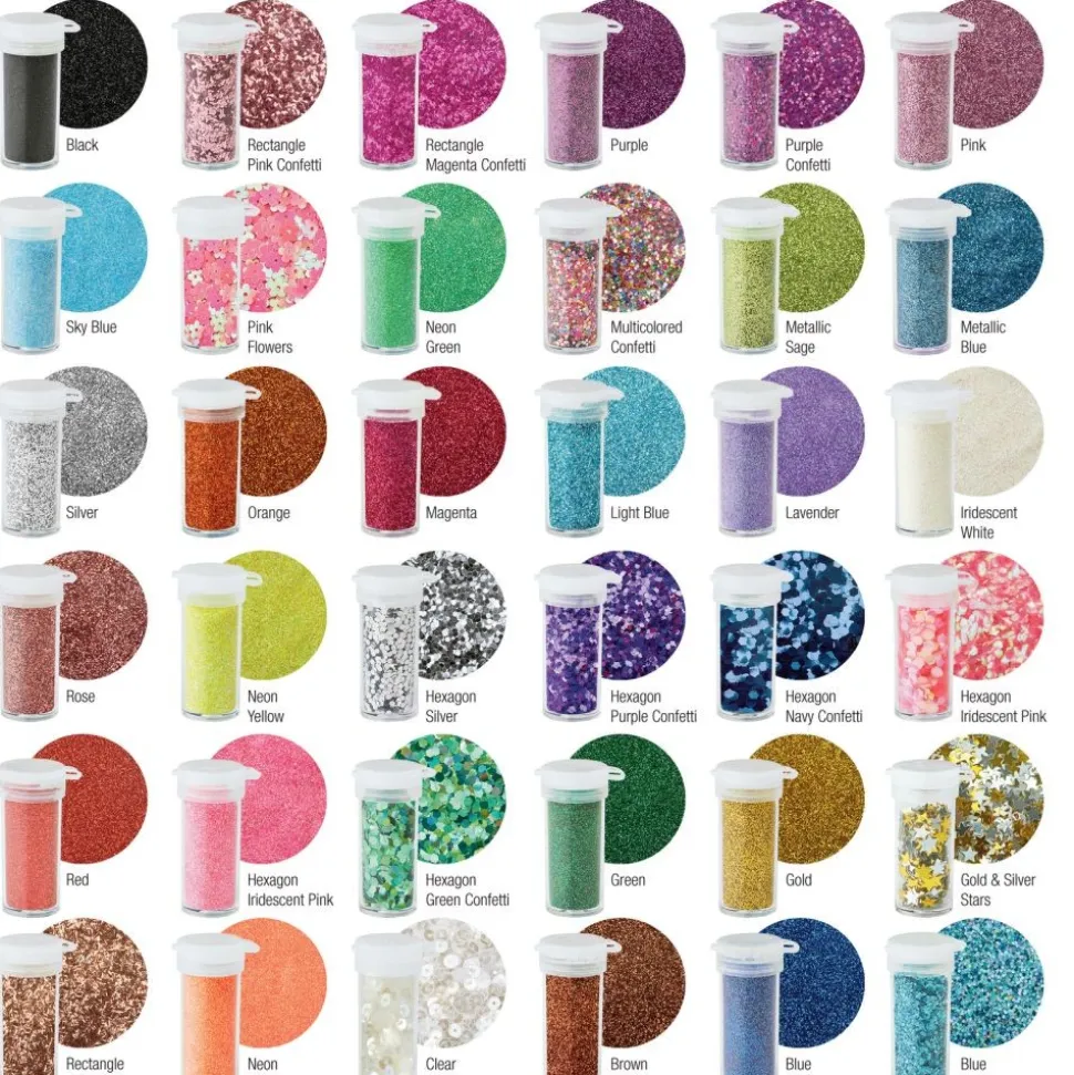 Colorations® Glitter Variety Pack - 36 Pack