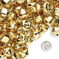 Colorations® Gold Jingle Bells - 150 Pieces