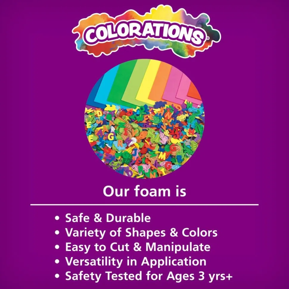 Colorations® Halloween Foam Shapes - 300 Pieces