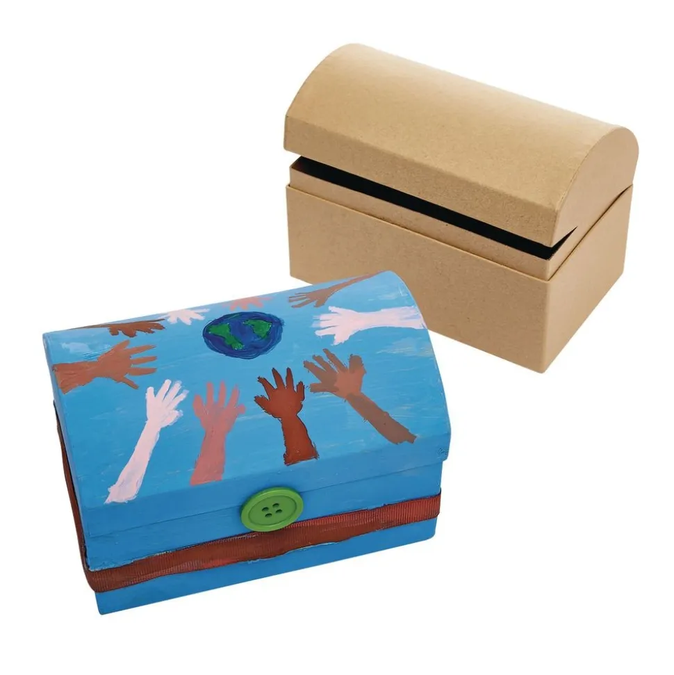 Colorations® Hands Around the World Treasure Box - Makes 12 Crafts