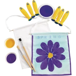 Colorations® Hanging Canvas Banners - Set of 12