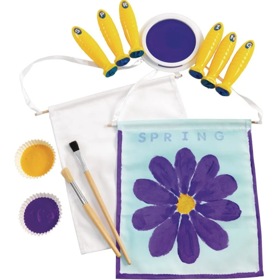 Colorations® Hanging Canvas Banners - Set of 12