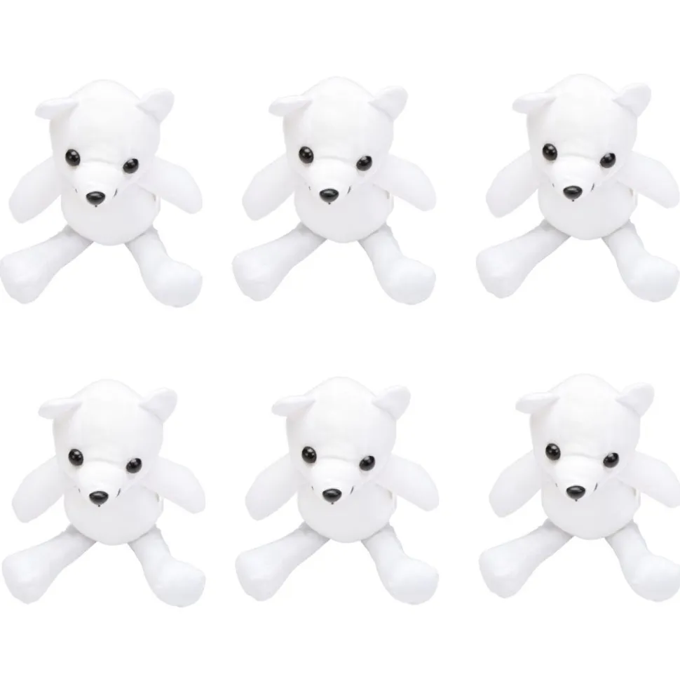 Colorations® Holiday Bear Craft Kit - Makes 6 Crafts