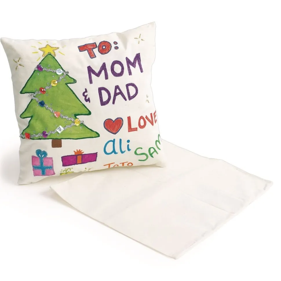 Colorations® Holiday Pillow Craft Kit - Makes 12 Crafts