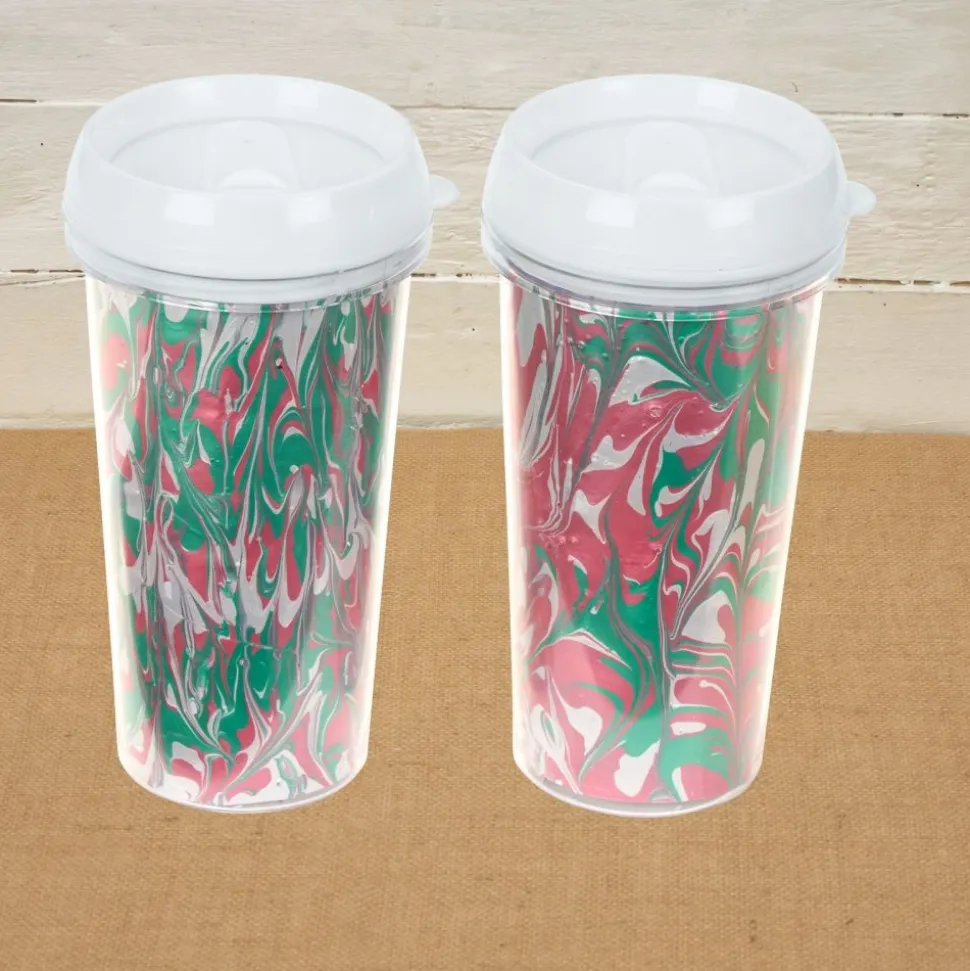 Colorations® Holiday Travel Mug Craft Kit - Makes 12 Crafts