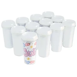 Colorations® Holiday Travel Mug Craft Kit - Makes 12 Crafts