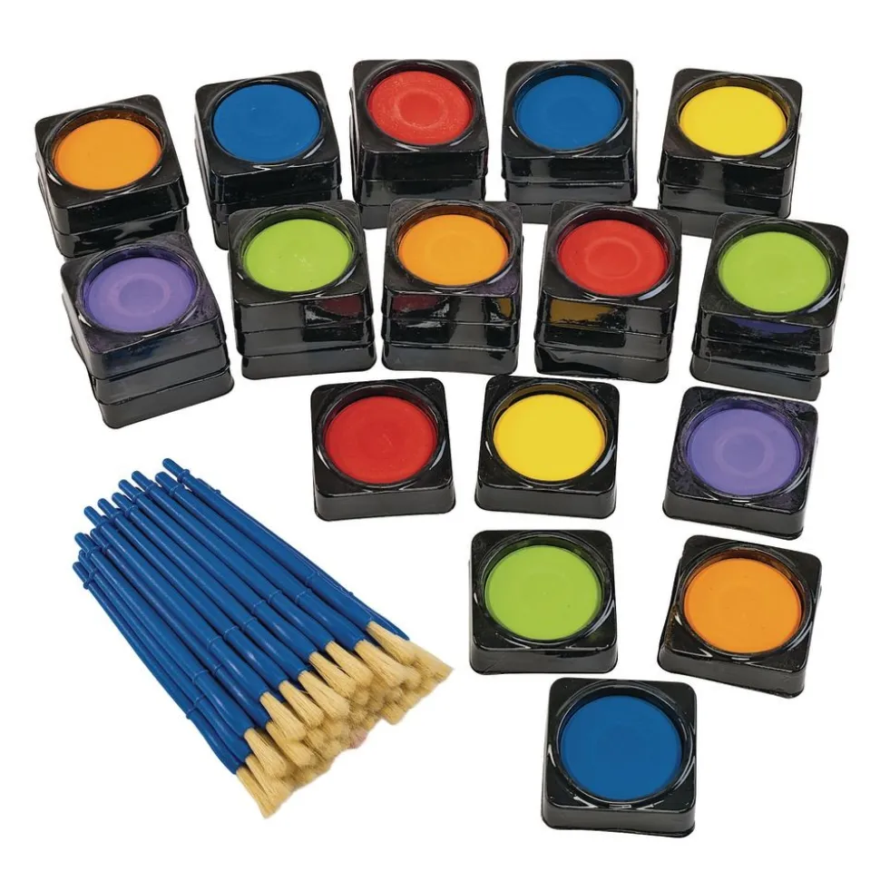 Colorations® 36 Individual Tempera Cake Classroom Pack