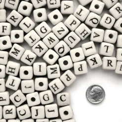 Colorations® Jumbo Alphabet Beads - 260 Pieces