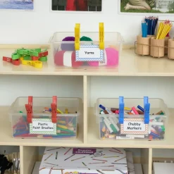 Colorations® Jumbo Classroom Clips - Set of 20