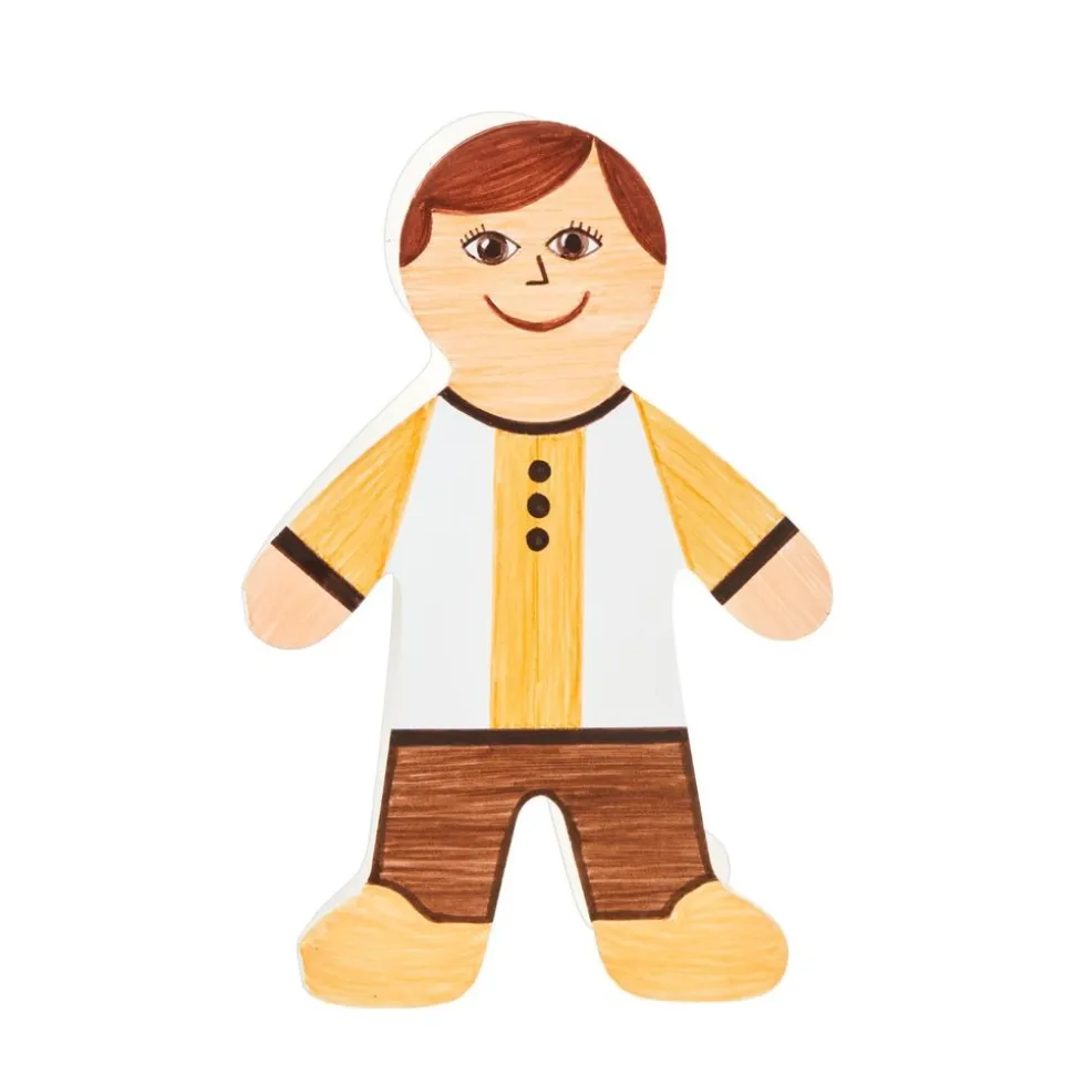 Colorations® Jumbo People Shape with Notepad - Set of 24