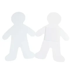 Colorations® Jumbo People Shape with Notepad - Set of 12