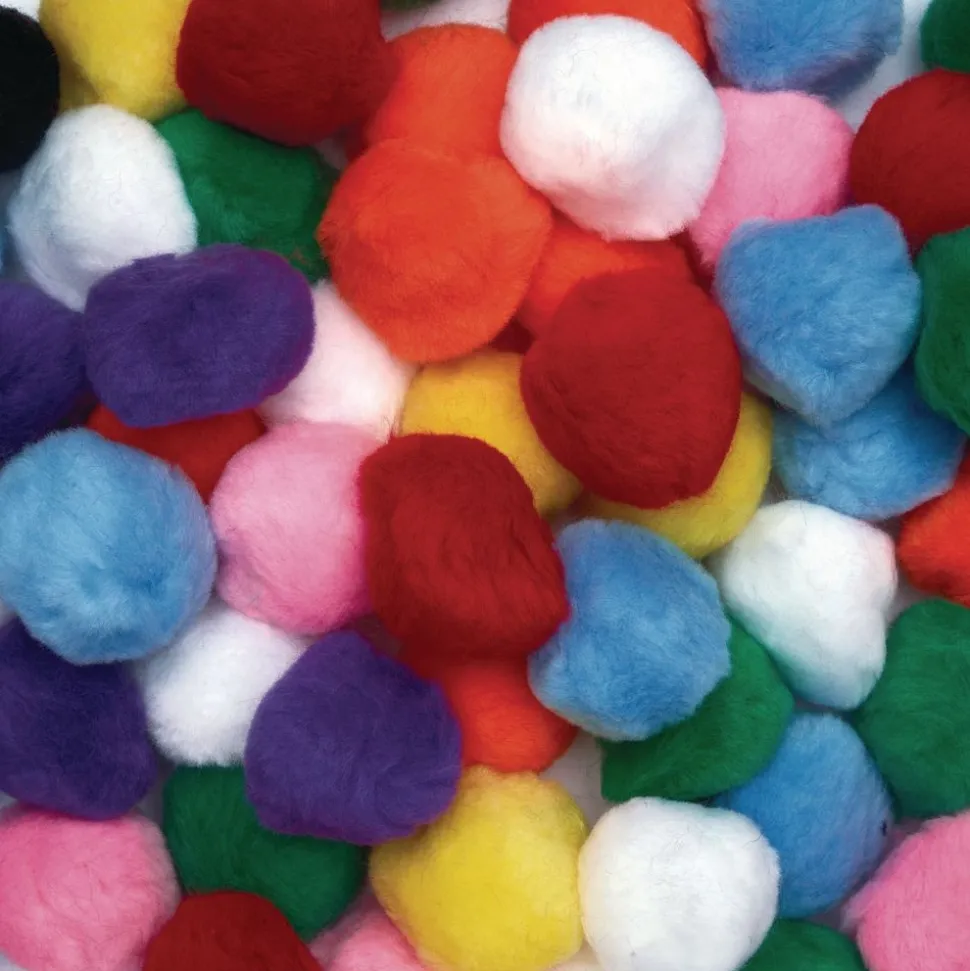 Colorations® Jumbo 2" Pom-Poms - 50 Pieces