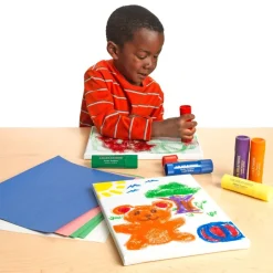 Colorations® Jumbo Tempera Paint Sticks - 6 Colors, 6 Sets