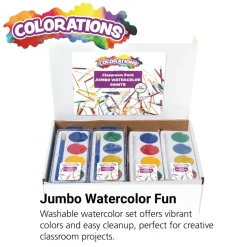 Colorations® Jumbo Washable Watercolor Classroom Value Pack