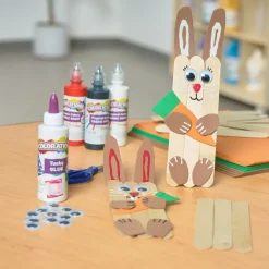 Colorations® Jumbo Wood Craft Sticks - 500 Pieces
