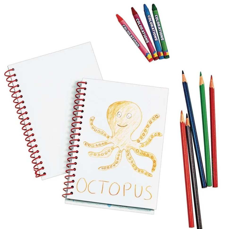 Colorations® Kid-Size Notebooks - Set of 24