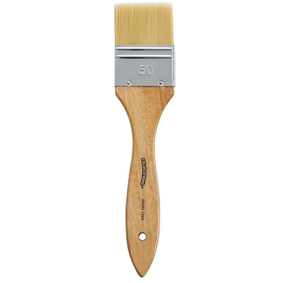 Colorations® Large Area Paint Brushes Set of 10