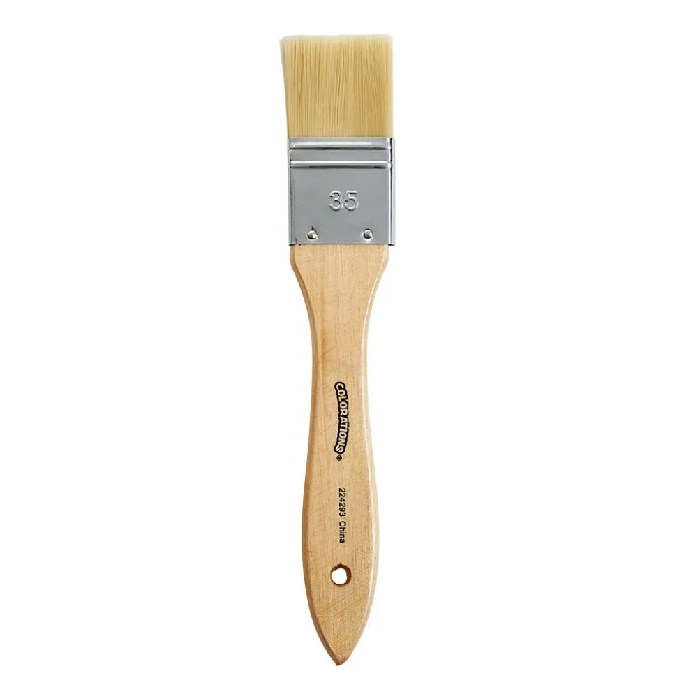 Colorations® Large Area Paint Brushes Set of 10