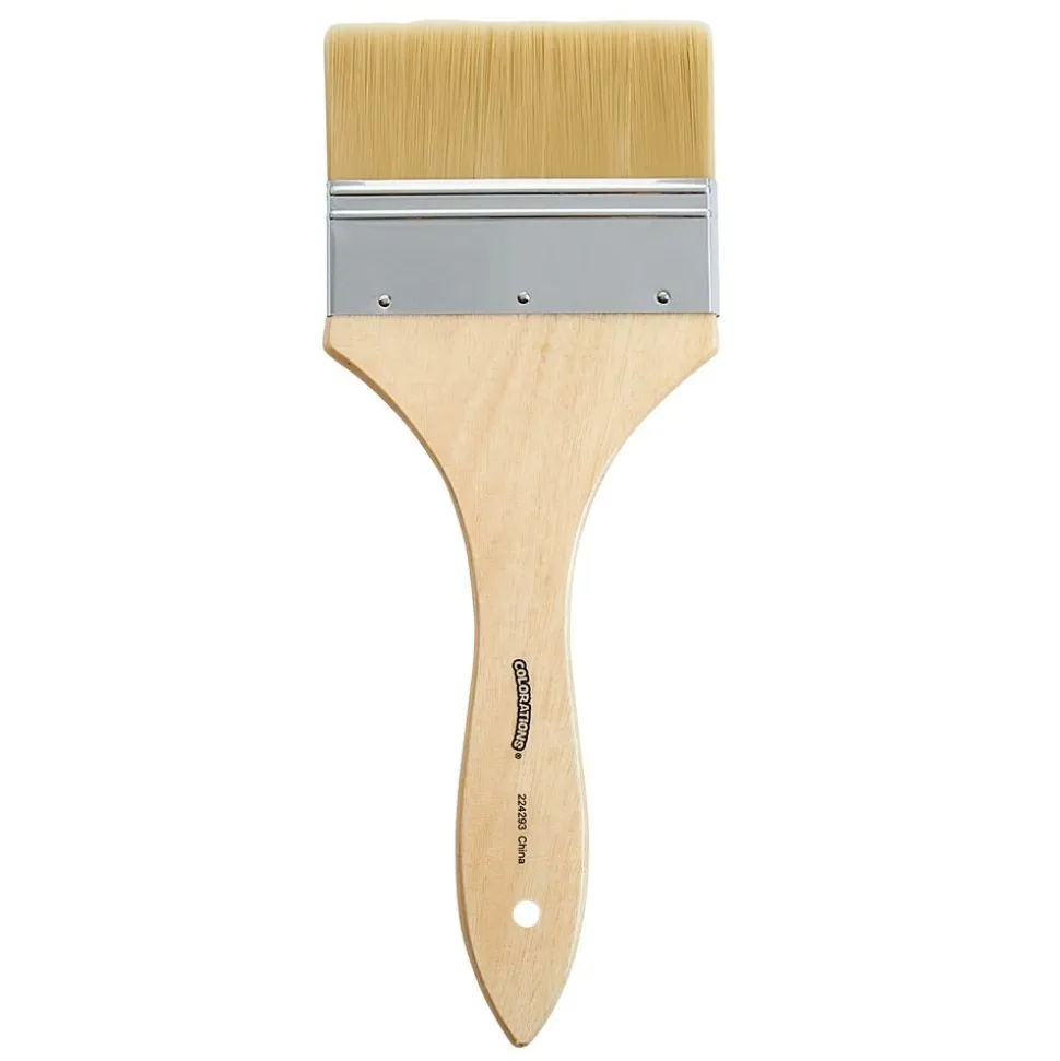 Colorations® Large Area Paint Brushes Set of 10