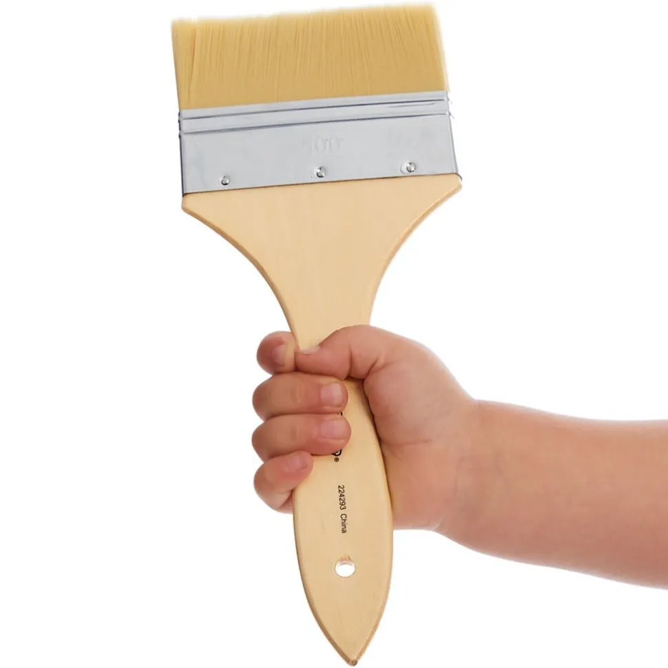 Colorations® Large Area Paint Brushes - Set of 5 Sizes