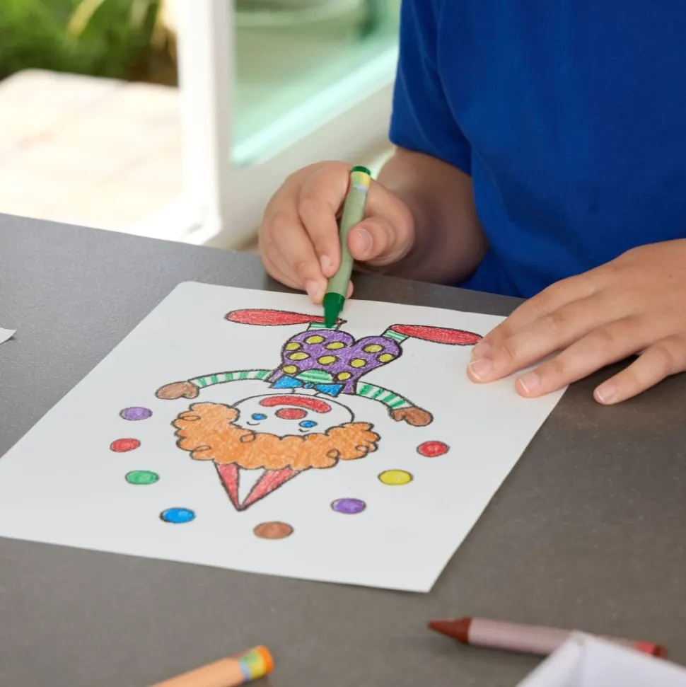 Colorations® Large Crayons - 8 Colors, Set of 400