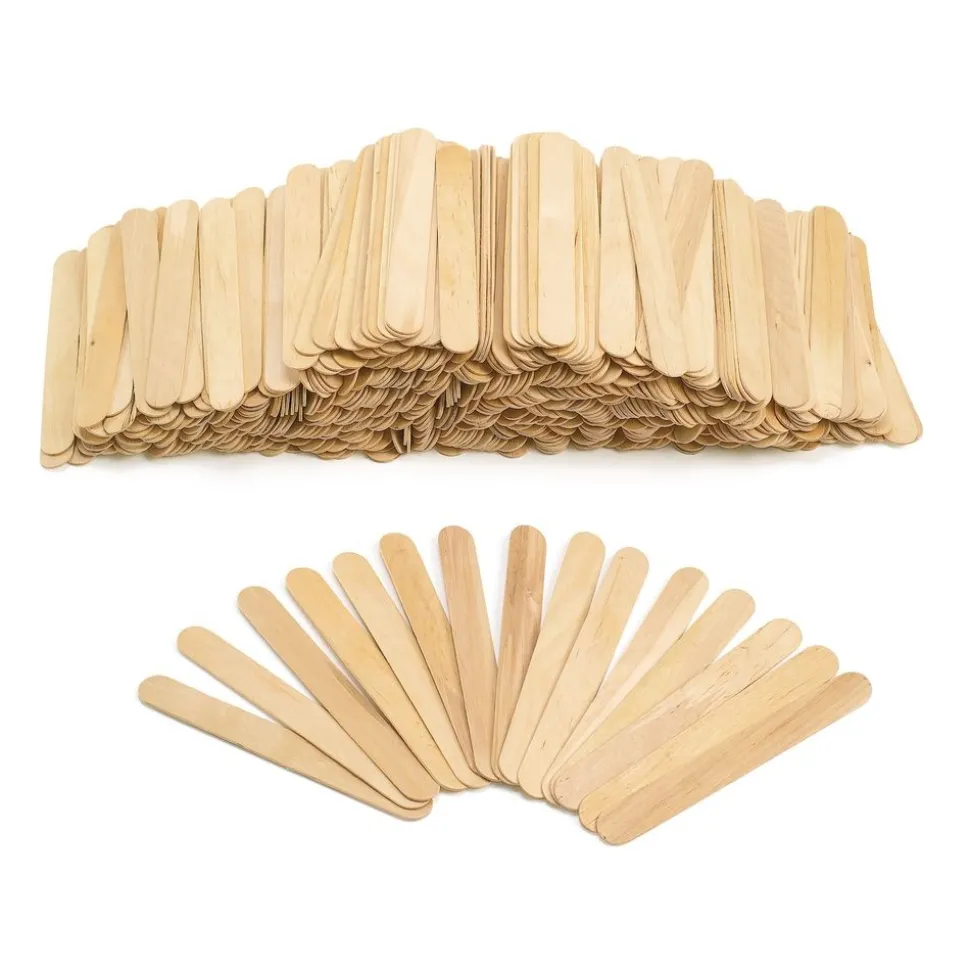 Colorations® Large Wood Craft Sticks - 500 Pieces