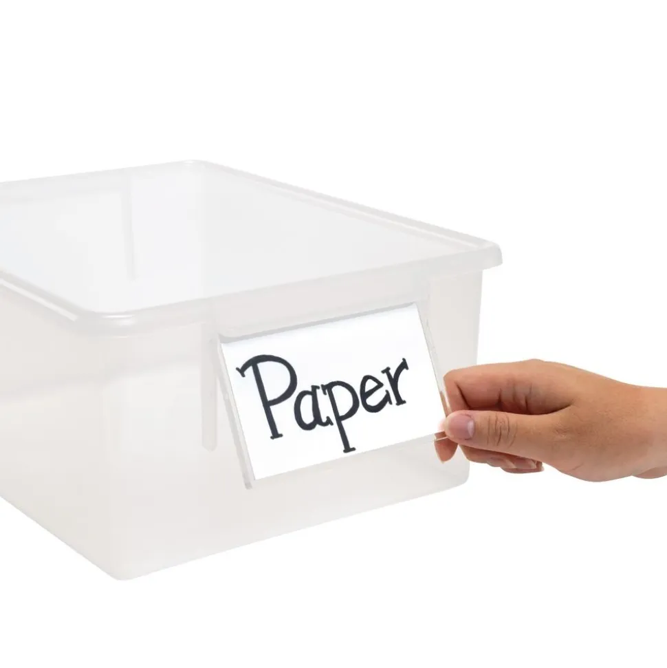 Colorations® Manila Paper with Storage Bin Container, 500 Sheets, 9" x 12"