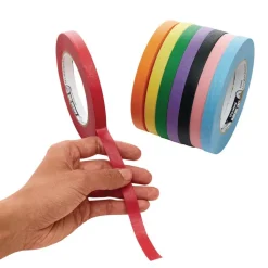 Colorations® Masking Tape, 1/2 Inch - 8 Colors