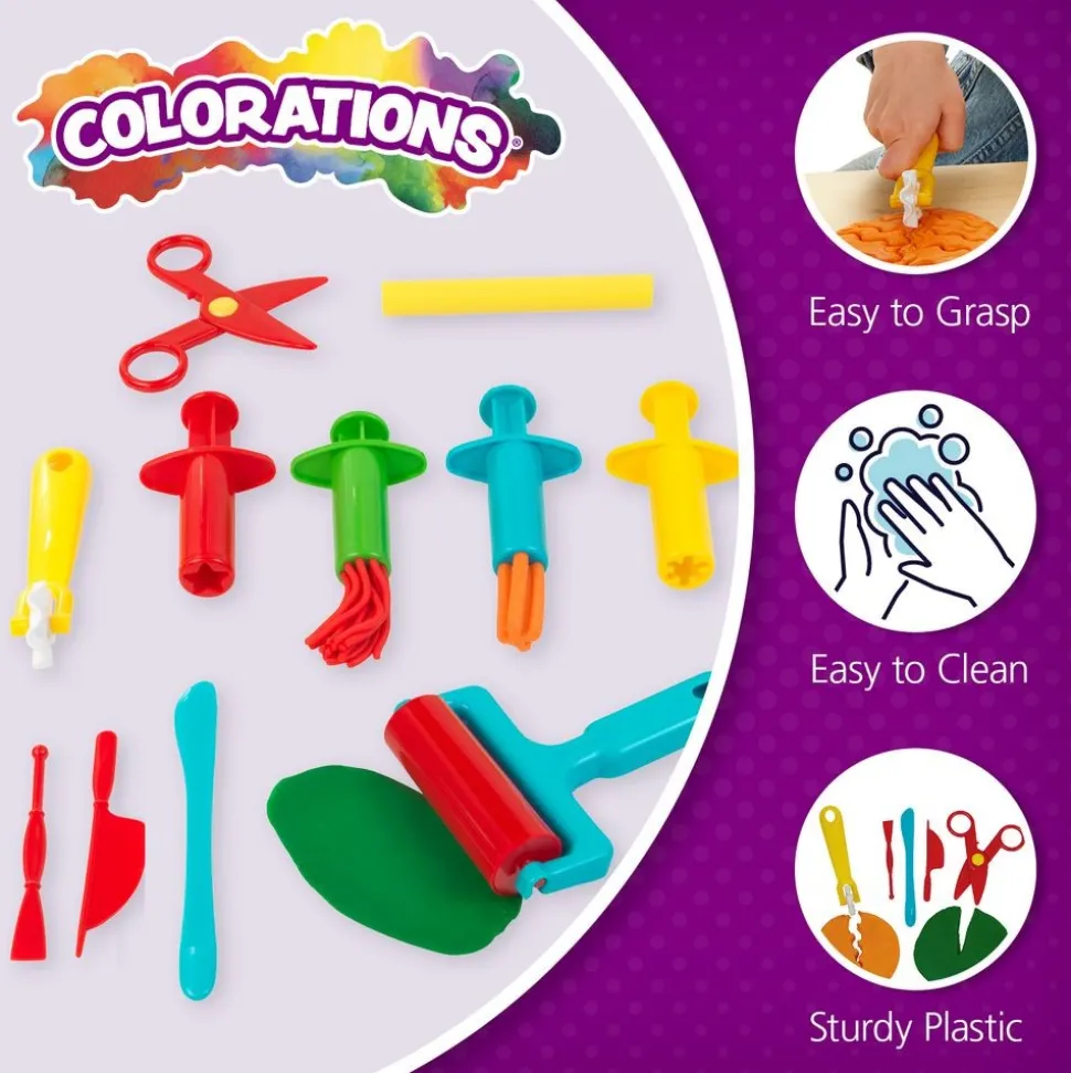 Colorations® Mega Dough Tool Collection- 130 Piece Set