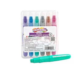 Colorations® Metallic Smooth & Silky Sticks - 6 Colors