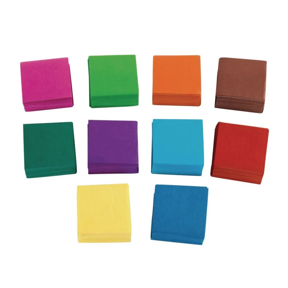 Colorations® Mini Bleeding Tissue Art Squares - 5000 Squares