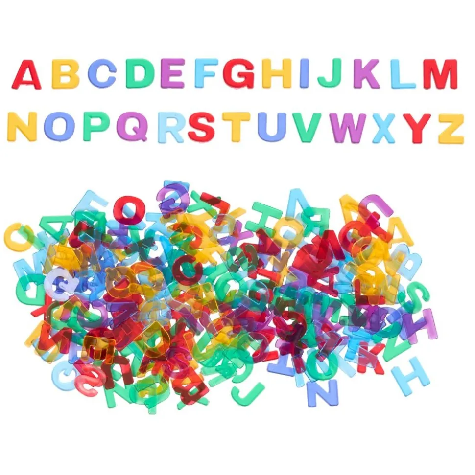 Colorations® Mini Letter Jewels - 8 of each letter, Total of 208 Pieces