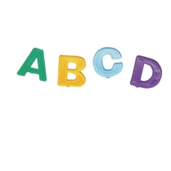 Colorations® Mini Letter Jewels - 8 of each letter, Total of 208 Pieces