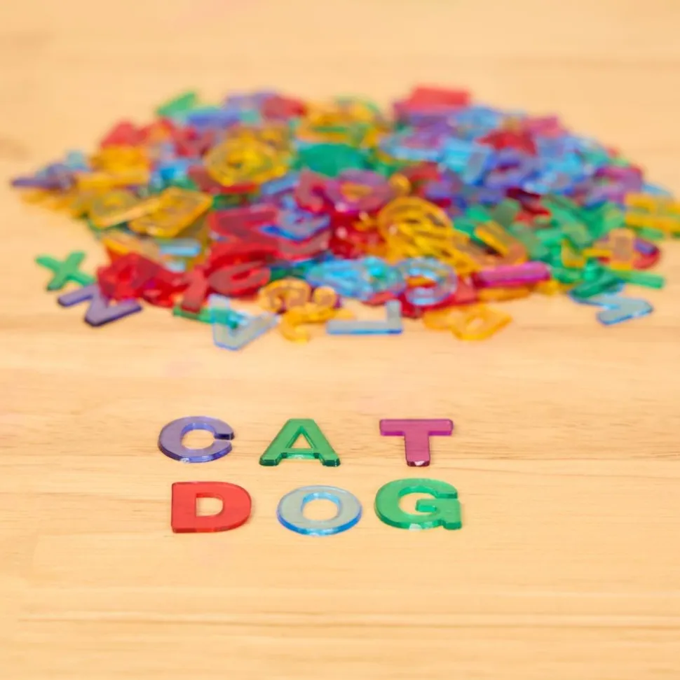 Colorations® Mini Letter Jewels - 8 of each letter, Total of 208 Pieces