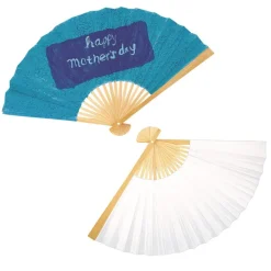 Colorations® Mother’s Day Keepsake Paper Fans - Makes 12 Crafts