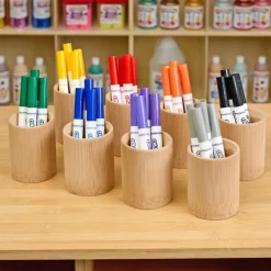 Colorations® Natural Bamboo Cups- Set of 8