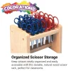 Colorations® Natural Wood Scissor Rack
