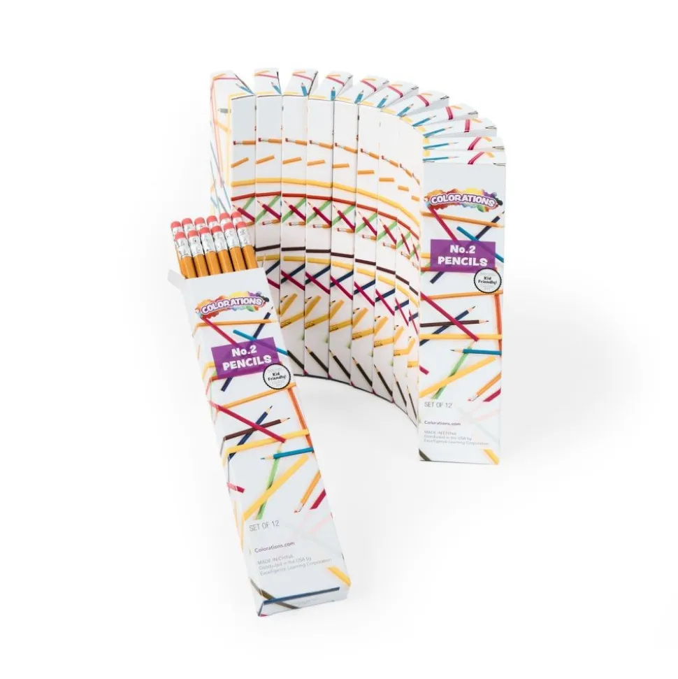 Colorations® No.2 Pencils Value Pack - Set of 144