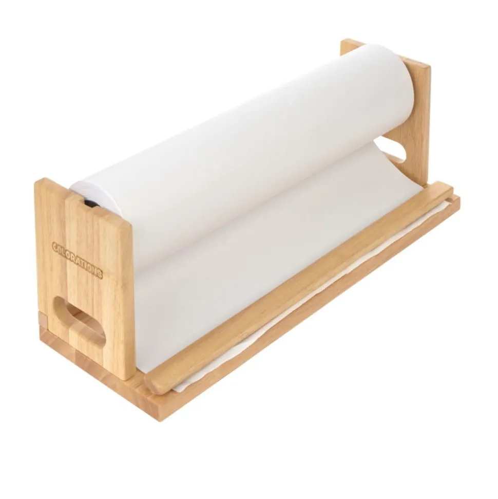 Colorations® 18" Paper Roll Dispenser & 200 ft White Butcher Paper Kit